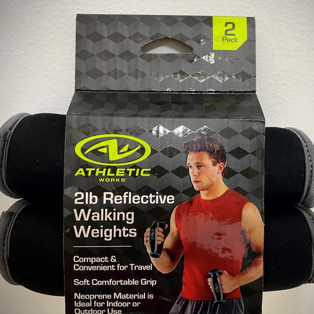 2lb Reflective Walking Weights